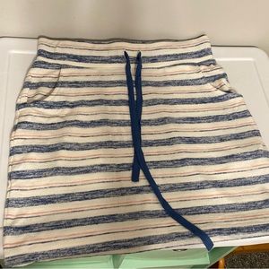 Striped Skirt With Pockets